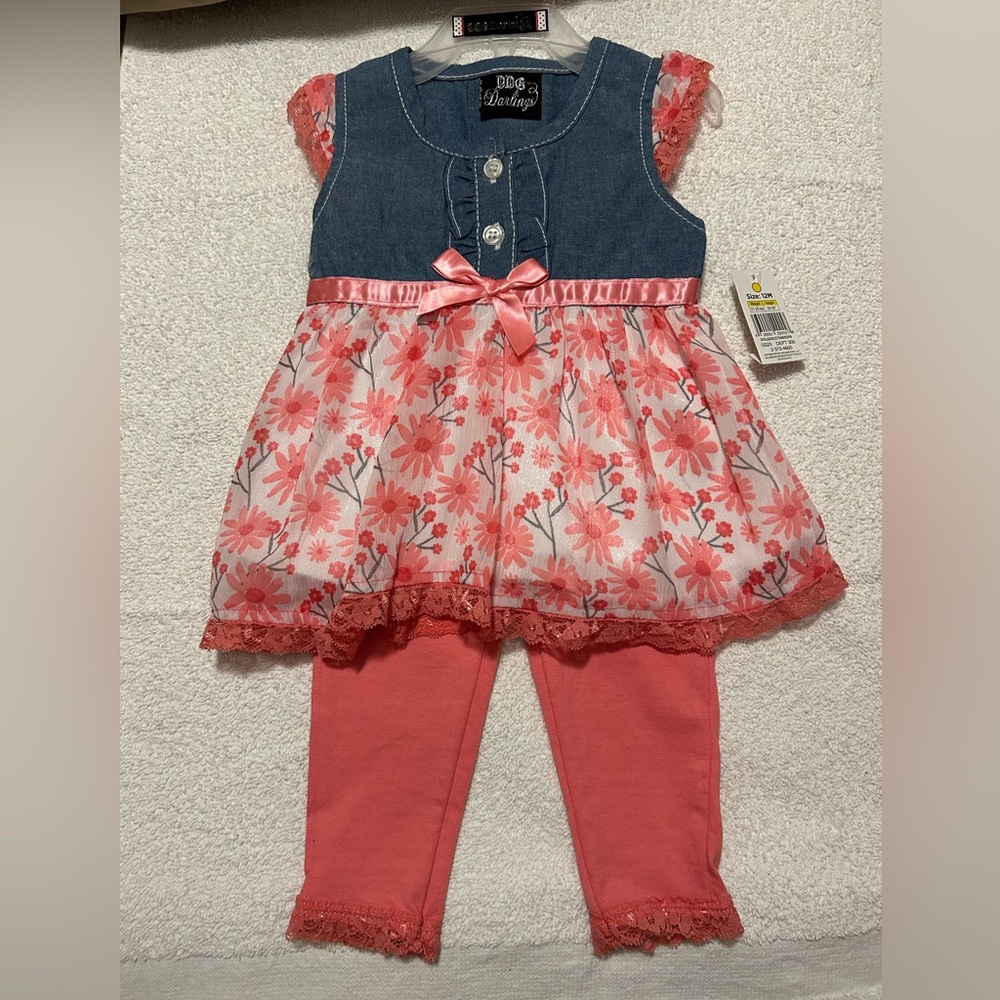 NWT DDG Darling Pant Set